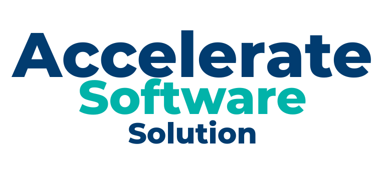 Teal logo wordmark blue